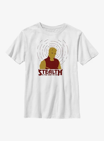 Marvel She-Hulk Daredevil Stealth Is The Way Youth T-Shirt