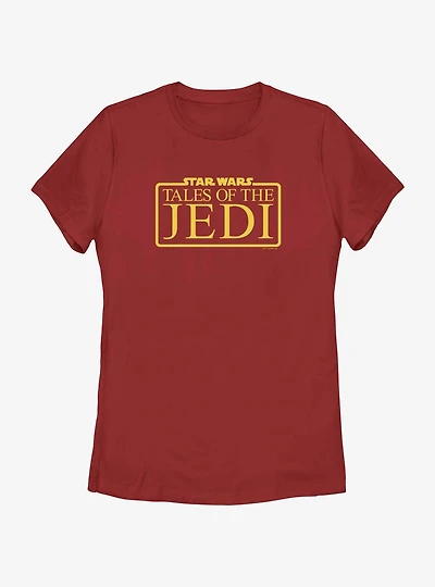 Star Wars: Tales of the Jedi Logo Womens T-Shirt