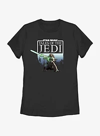 Star Wars: Tales of the Jedi Yaddle Womens T-Shirt
