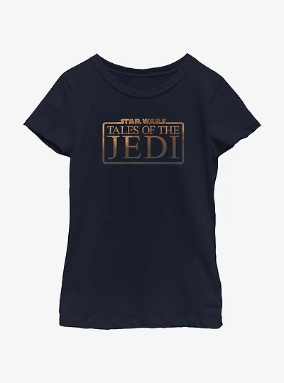 Star Wars: Tales of the Jedi Logo Youth Girls T-Shirt