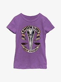 Marvel Moon Knight Khonshu God Of Vengeance Youth Girls T-Shirt