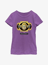 Marvel Moon Knight Scarab Logo Youth Girls T-Shirt