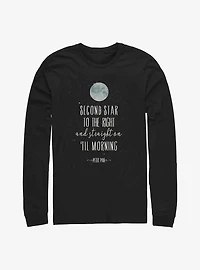 Disney Peter Pan Second Start To The Right Long-Sleeve T-Shirt