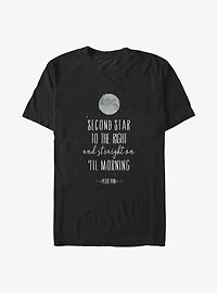 Disney Peter Pan Second Start To The Right T-Shirt