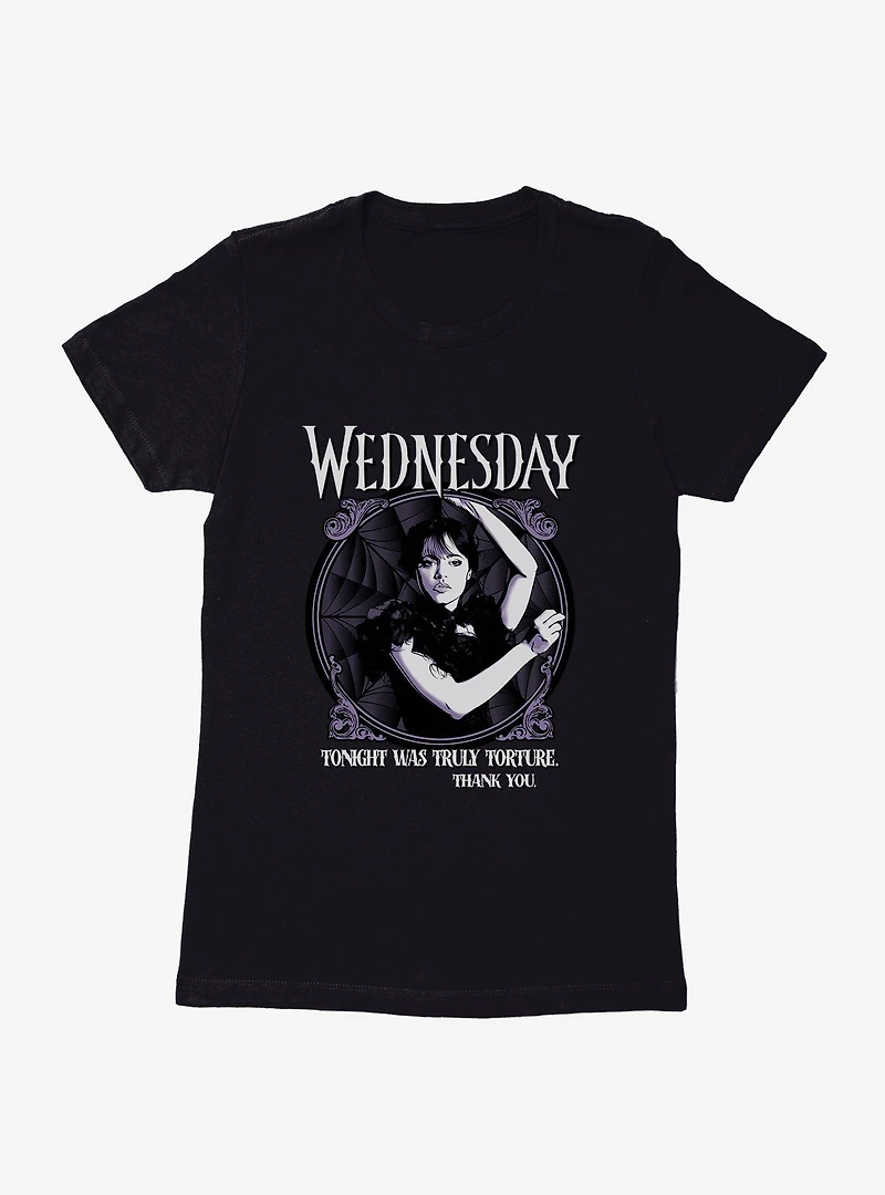 Wednesday Dance Scene Womens T-Shirt