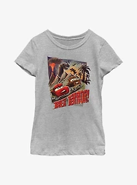 Disney Pixar Cars Trex Terror! Youth Girls T-Shirt