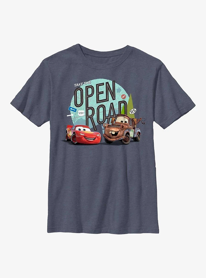 Disney Pixar Cars Take The Open Road Youth T-Shirt