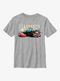 Disney Pixar Cars The Drive Is Destination Youth T-Shirt