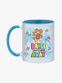Jim Henson's Fraggle Rock Red Dance Your Cares Away Mug