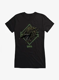 Dungeons & Dragons: Honor Among Thieves Black Dragon Girls T-Shirt