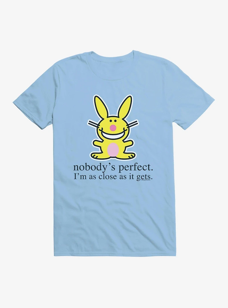 It's Happy Bunny Nobody's Perfect T-Shirt