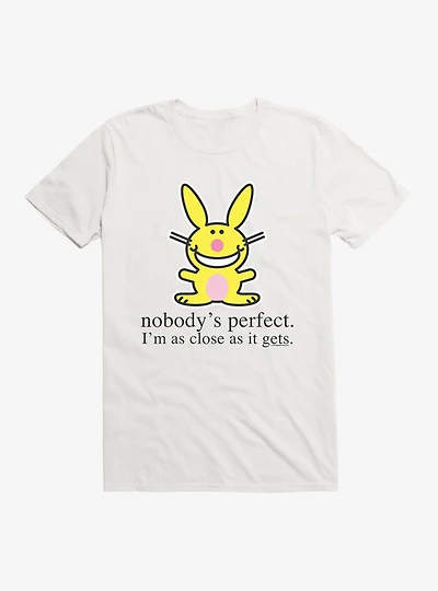 It's Happy Bunny Nobody's Perfect T-Shirt