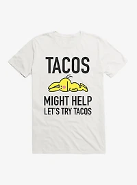 It's Happy Bunny Tacos Might Help T-Shirt