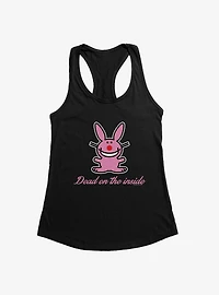 It's Happy Bunny Dead Inside Girls Tank