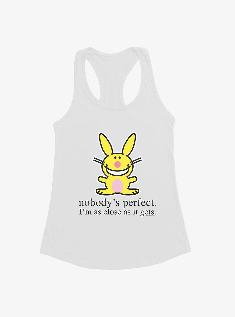 It's Happy Bunny Nobody's Perfect Girls Tank