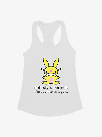 It's Happy Bunny Nobody's Perfect Girls Tank