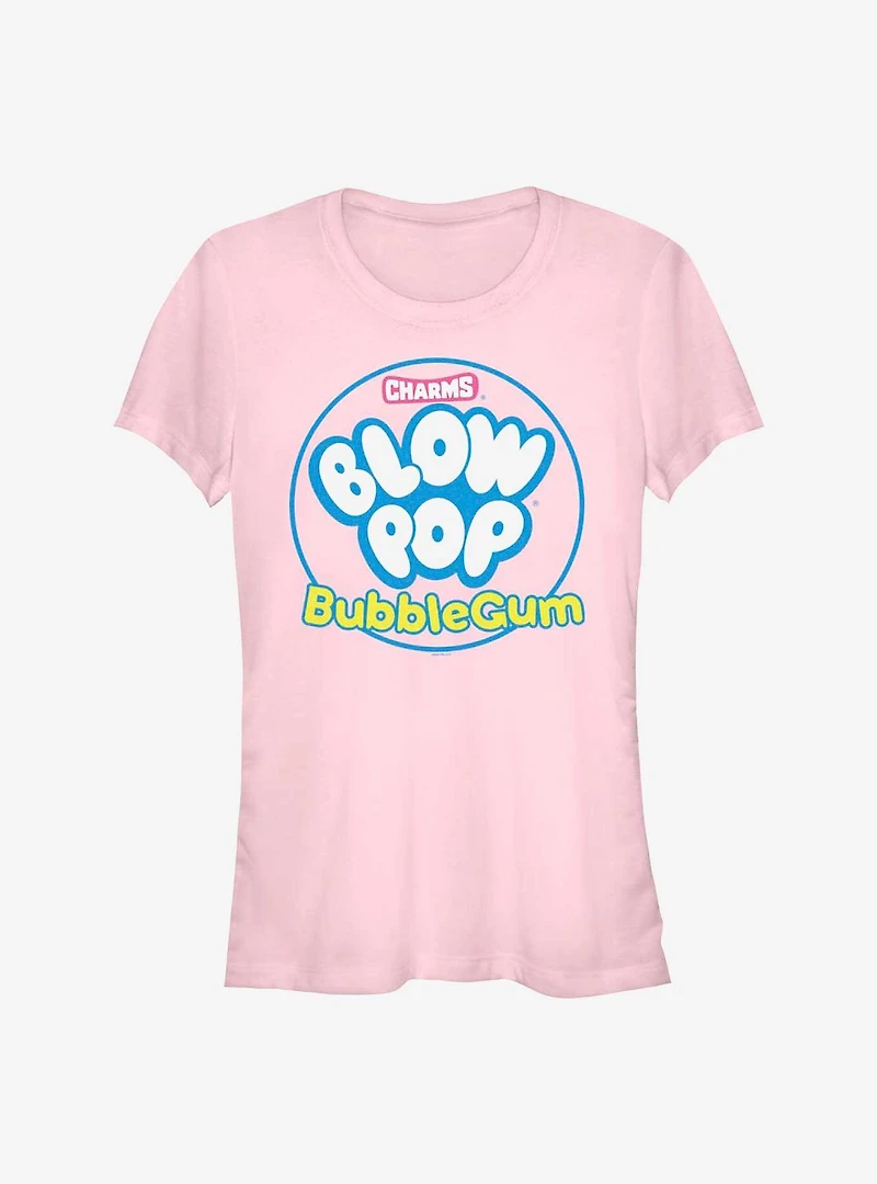 Tootsie Roll Blow Pop Bubble Gum Logo Girls T-Shirt