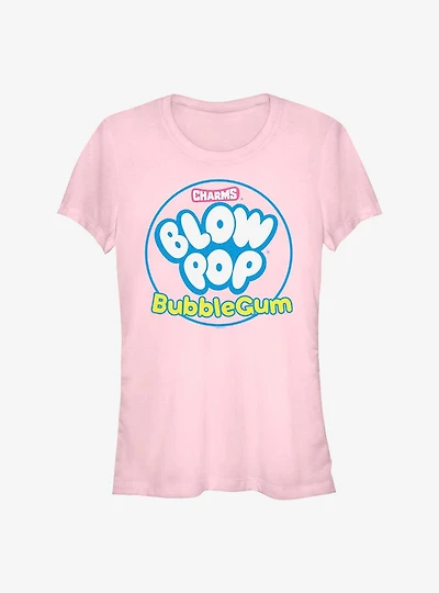 Tootsie Roll Blow Pop Bubble Gum Logo Girls T-Shirt