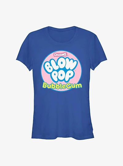 Tootsie Roll Blow Pop Bubble Gum Logo Girls T-Shirt