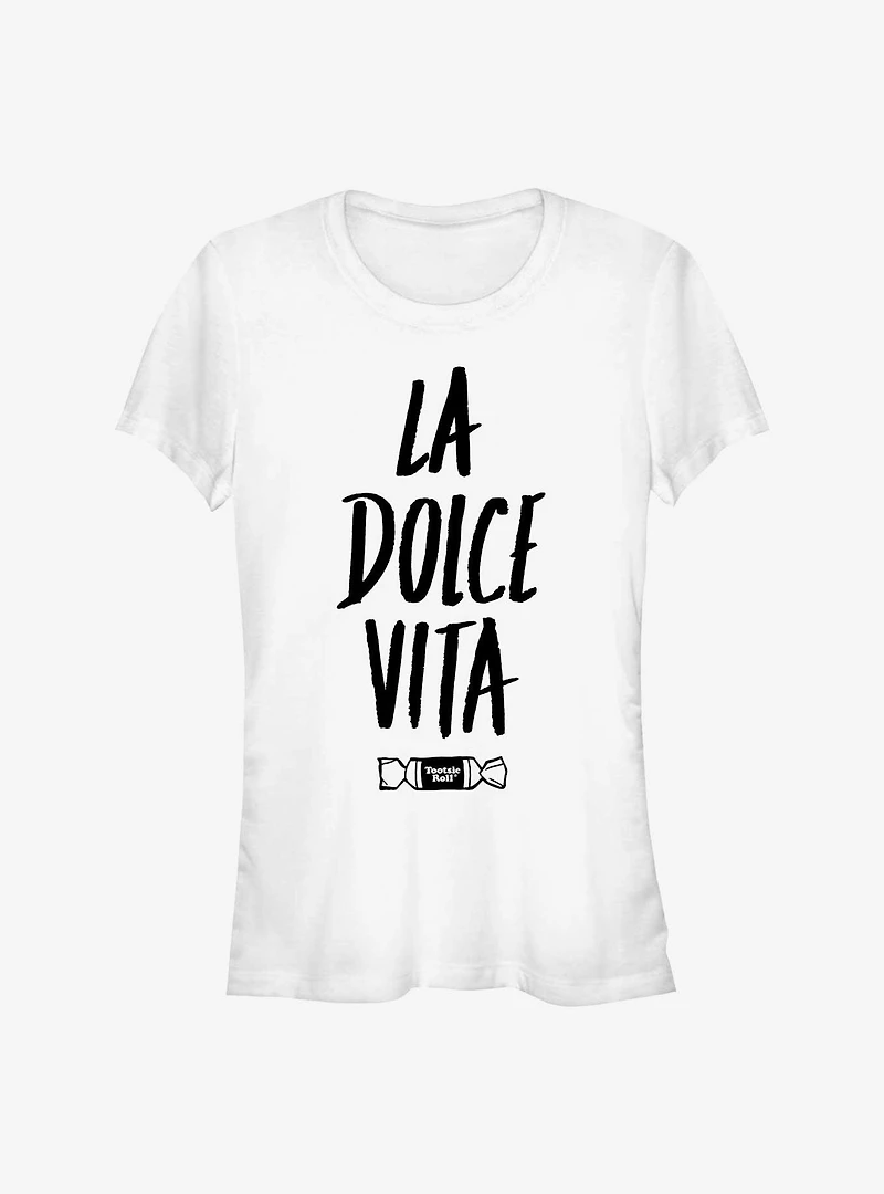 Tootsie Roll La Dolce Vita The Sweet Life Spanish Girls T-Shirt