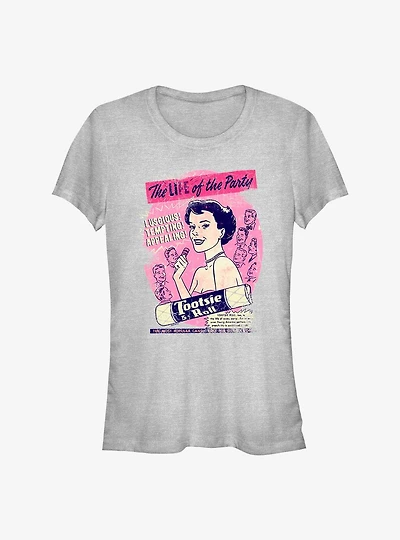 Tootsie Roll Life of the Party Vintage Ad Girls T-Shirt