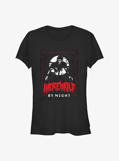Marvel Studios' Special Presentation: Werewolf By Night Poster Girls T-Shirt