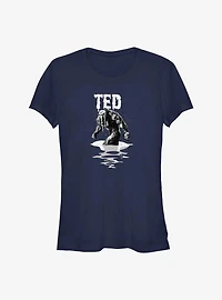 Marvel Studios' Special Presentation: Werewolf By Night Ted The Man-Thing Girls T-Shirt