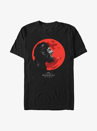 Marvel Studios' Special Presentation: Werewolf By Night Howling Blood Moon T-Shirt