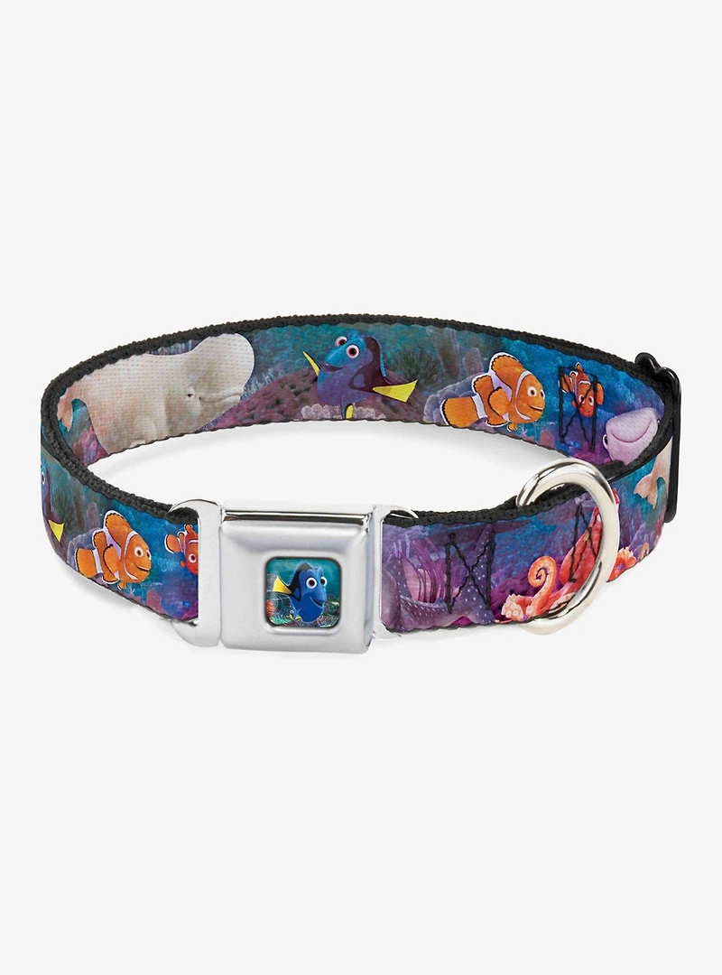 Disney Pixar Finding Dory Friends Under The Sea Seatbelt Buckle Dog Collar