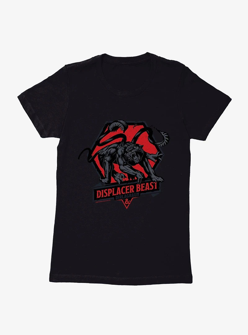 Dungeons & Dragons Red Displacer Beast Womens T-Shirt