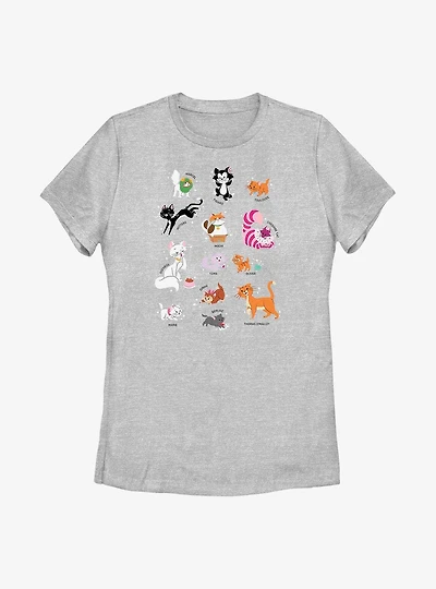 Disney Channel Cats of Womens T-Shirt