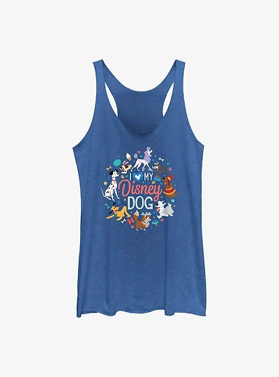 Disney Channel I Love Dogs Womens Tank Top