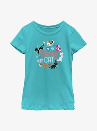 Disney Channel I Love Cats Youth Girls T-Shirt