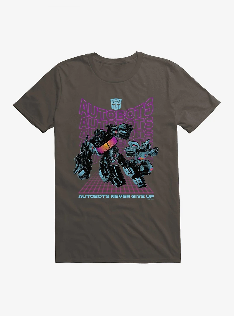 Transformers Autobots Never Give Up T-Shirt
