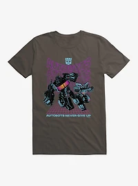 Transformers Autobots Never Give Up T-Shirt