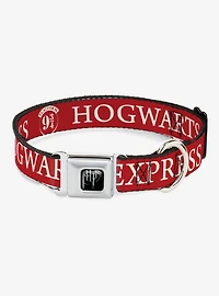 Harry Potter Hogwarts Express Seatbelt Buckle Dog Collar