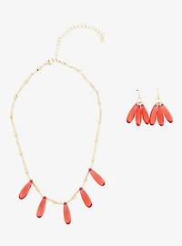 Studio Ghibli Ponyo Granmamare Replica Necklace & Earring Set - BoxLunch Exclusive