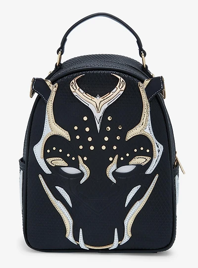 Marvel Black Panter: Wakanda Forever Black Panther Mask Light-Up Mini Backpack - BoxLunch Exclusive
