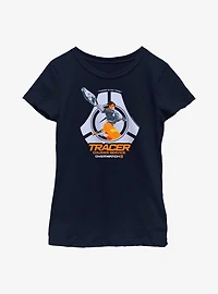 Overwatch 2 Tracer Courier Service Youth Girls T-Shirt