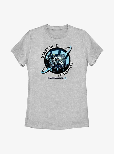 Overwatch 2 Winston's IT Services Womens T-Shirt
