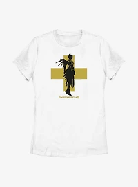 Overwatch 2 Mercy Silhouette Womens T-Shirt