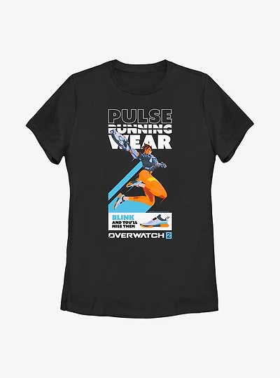 Overwatch 2 Tracer Pulse Running Wear Womens T-Shirt