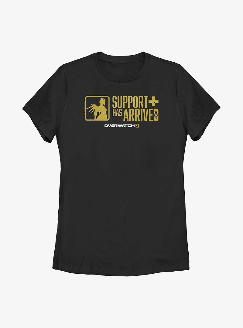 Overwatch 2 Mercy Support Has Arrived Womens T-Shirt