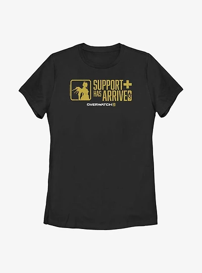 Overwatch 2 Mercy Support Has Arrived Womens T-Shirt