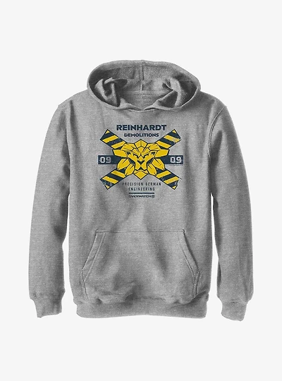 Overwatch 2 Reinhardt Demolitions Youth Hoodie