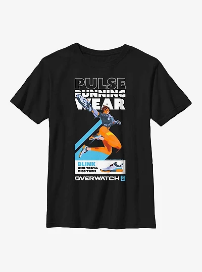 Overwatch 2 Tracer Pulse Running Wear Youth T-Shirt