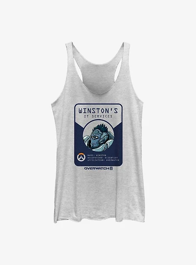 Overwatch 2 Winston's IT Services Womens Tank Top
