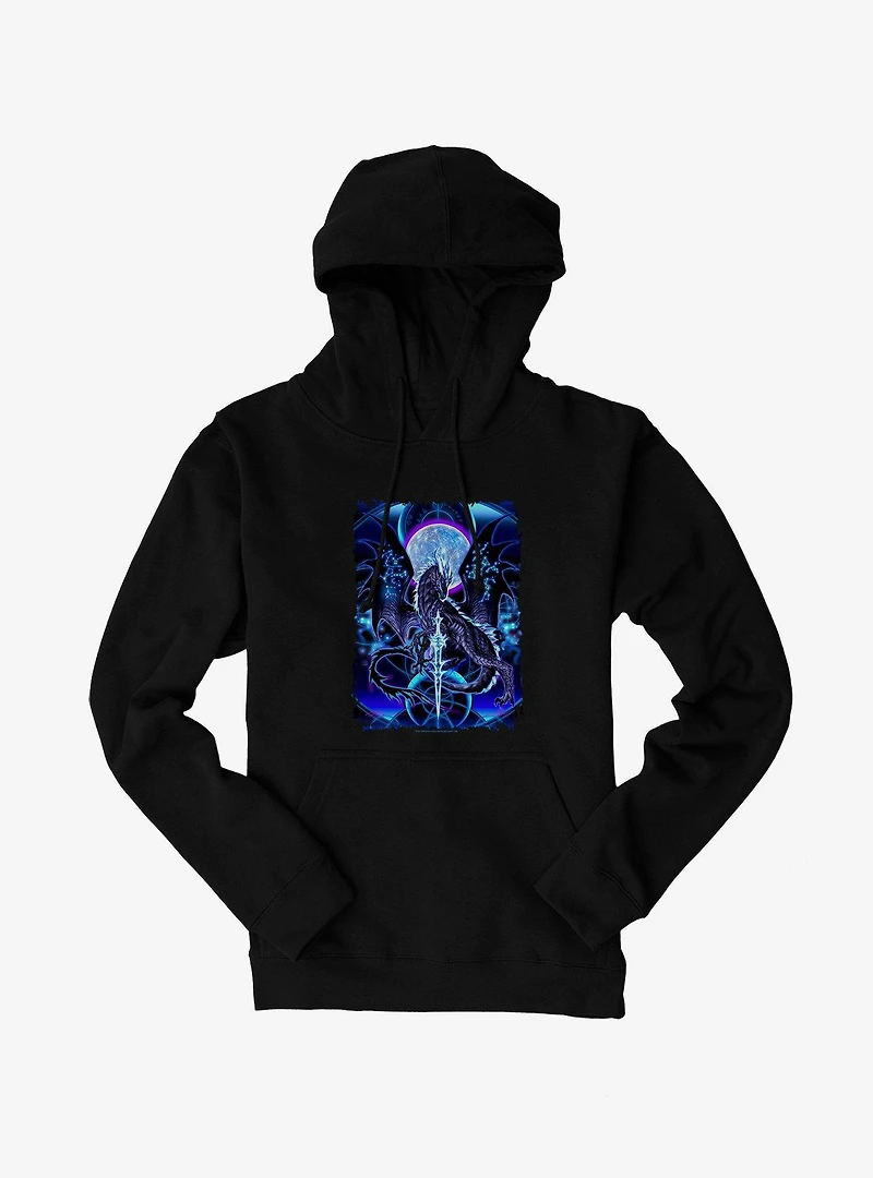 Dragonblade Nightblade Hoodie by Ruth Thompson