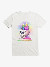 Candle Skull T-Shirt by Rose Catherine Khan