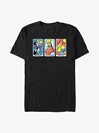 Disney The Emperor's New Groove Yzma, Kuzco, & Kronk Tarot Cards T-Shirt